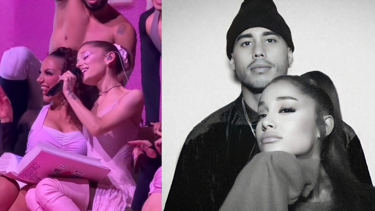 ariana grande ricky alvarez in a photoshoot